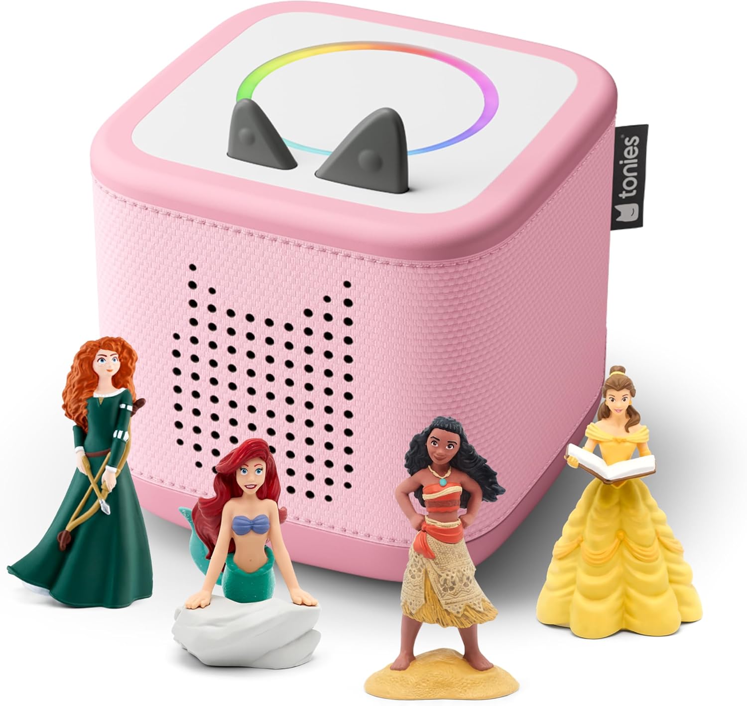 LOWEST EVER! Toniebox 2 with Ariel, Moana, Merida, and Belle - Cloud Pink
